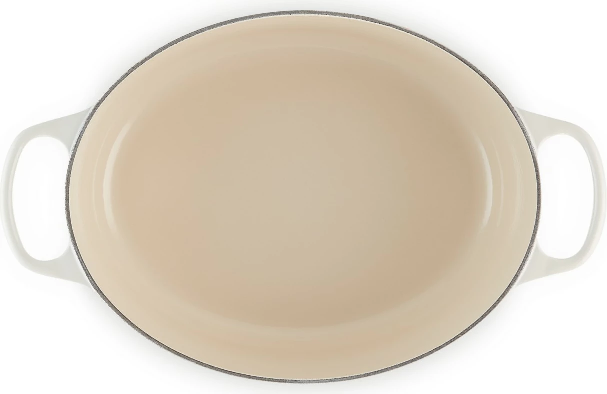 Tenxhere pjekje Le Creuset Bräter 31cm, meringue