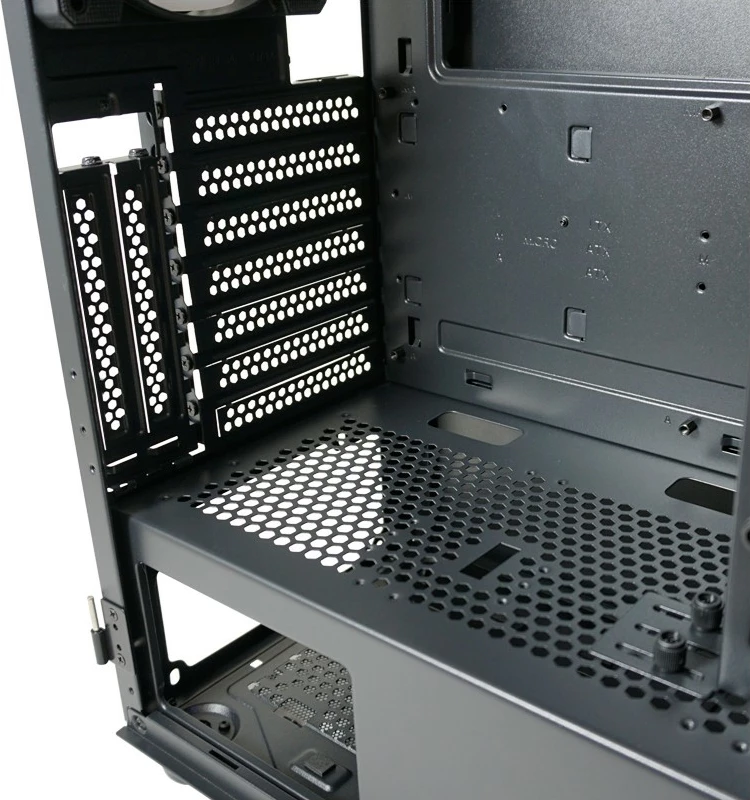 Kasë LC-Power LC-810B-ON, Midi Tower, ATX, EATX, micro ATX, Mini-ITX, e zezë