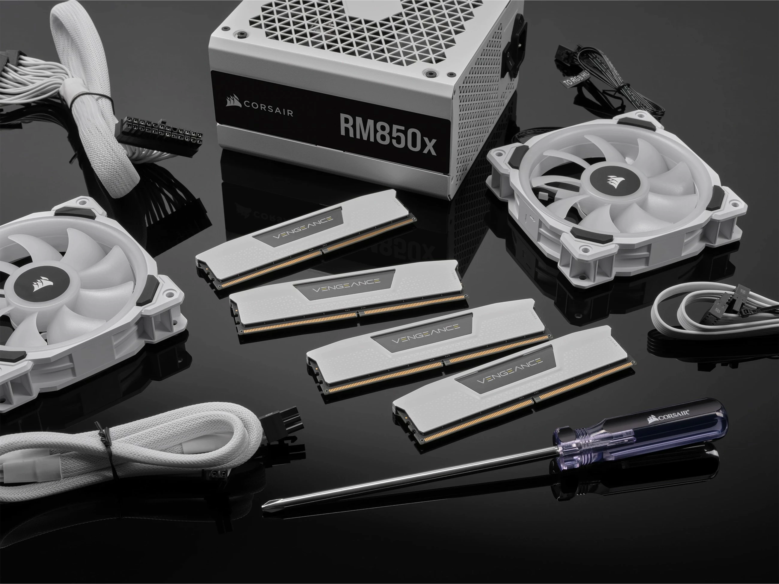 RAM Memorje Corsair Vengeance 32GB (2x16GB) DDR5 5200MHz, e bardhë
