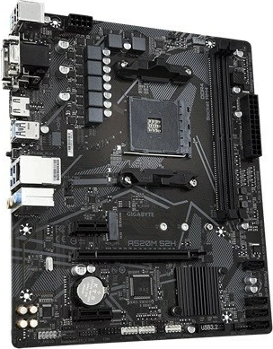 Pllakë amë Gigabyte A520M S2H, Socket AM4, micro ATX