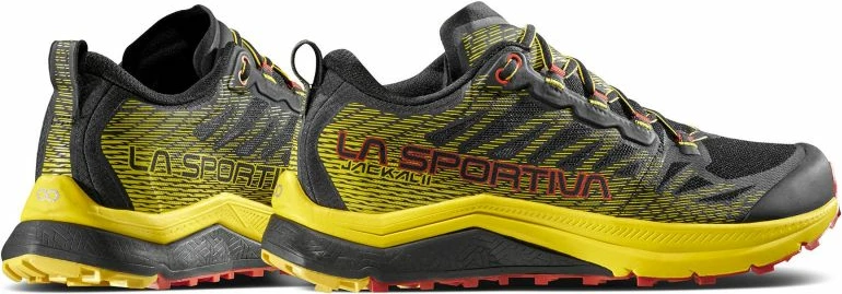 Atlete për meshkuj La Sportiva Jackal II, të zeza dhe të verdha