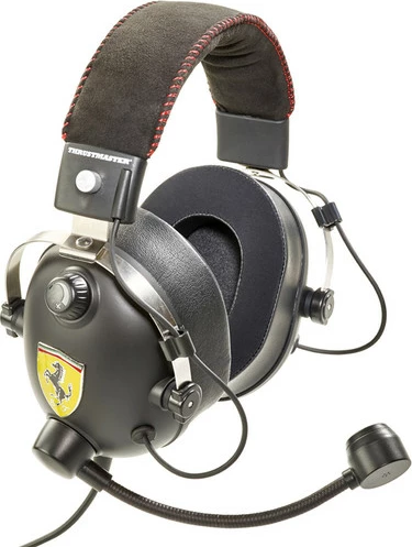 Kit timoni garash Thrustmaster Ferrari 599XX EVO Alcantara 30 cm + Kufje T.Racing