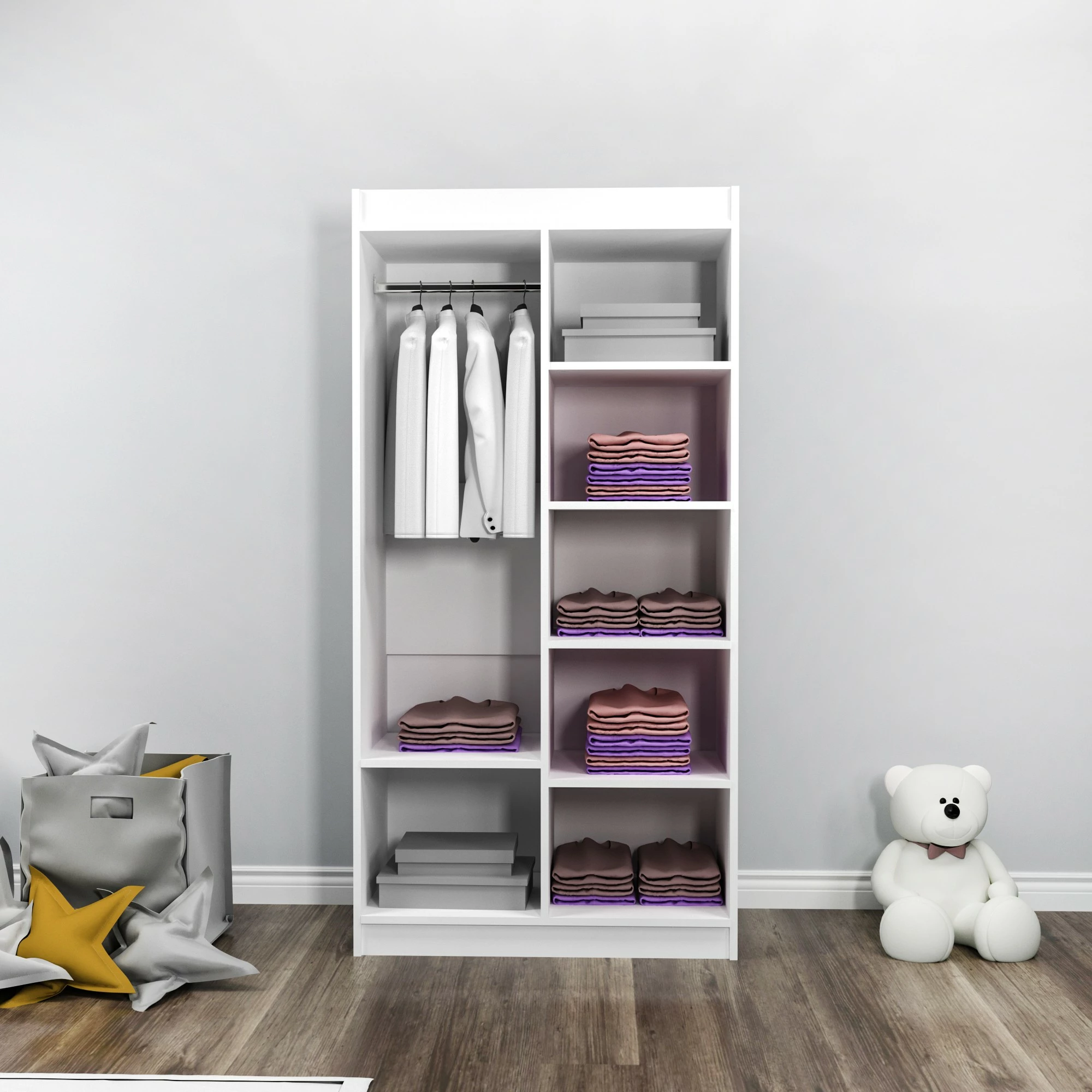 Dollap Hanah Home, Akser, i bardhë