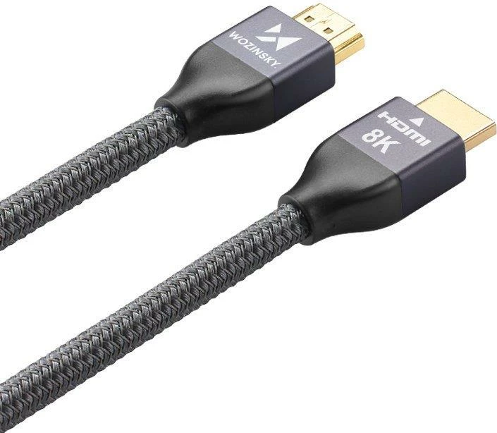 Kabllo HDMI Wozinsky WHDMI-50, 5m, 8K 60Hz, 48Gbps, argjendtë