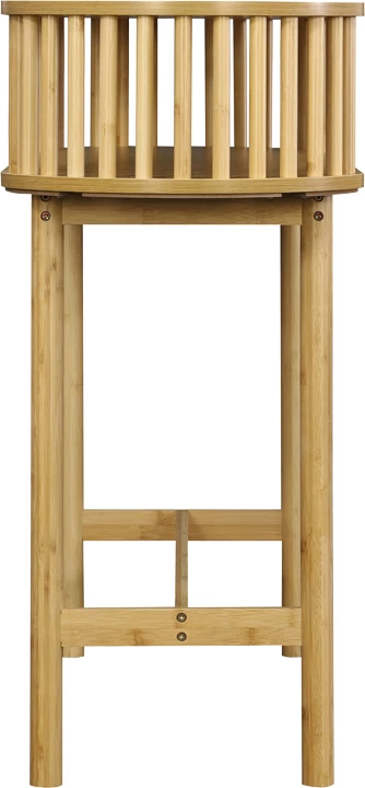 Konsolë Nodial MDF/Bamboo ngjyrë natyrale 120x39x85cm