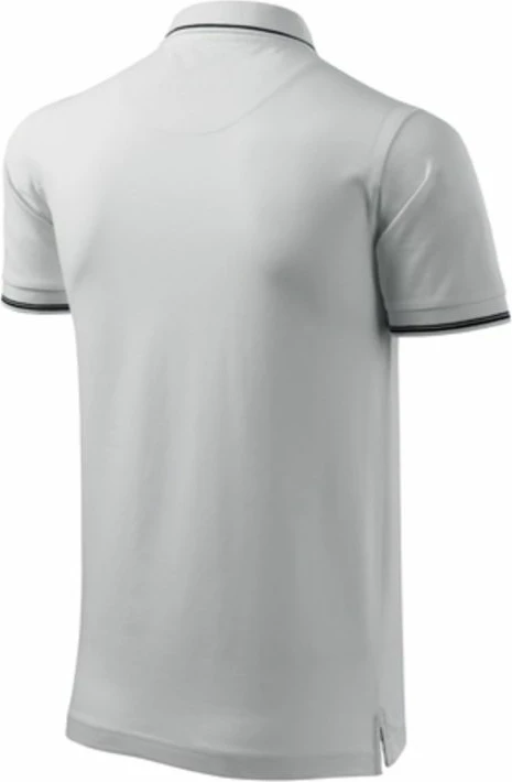 Polo Malfini Premium Perfection për meshkuj, ngjyrë e bardhë