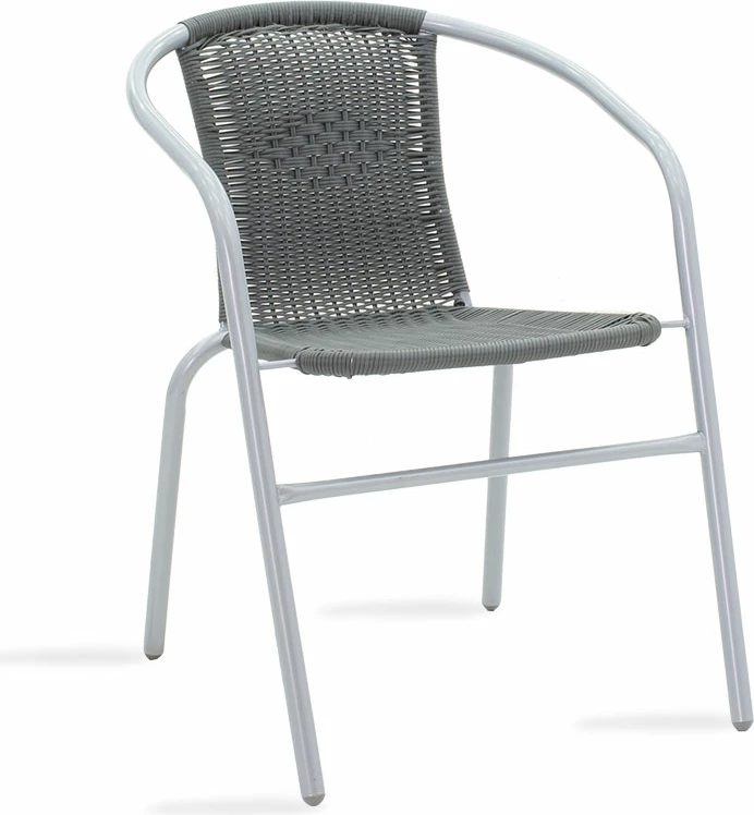 Karrige Obbi metal-pe ngjyrë gri