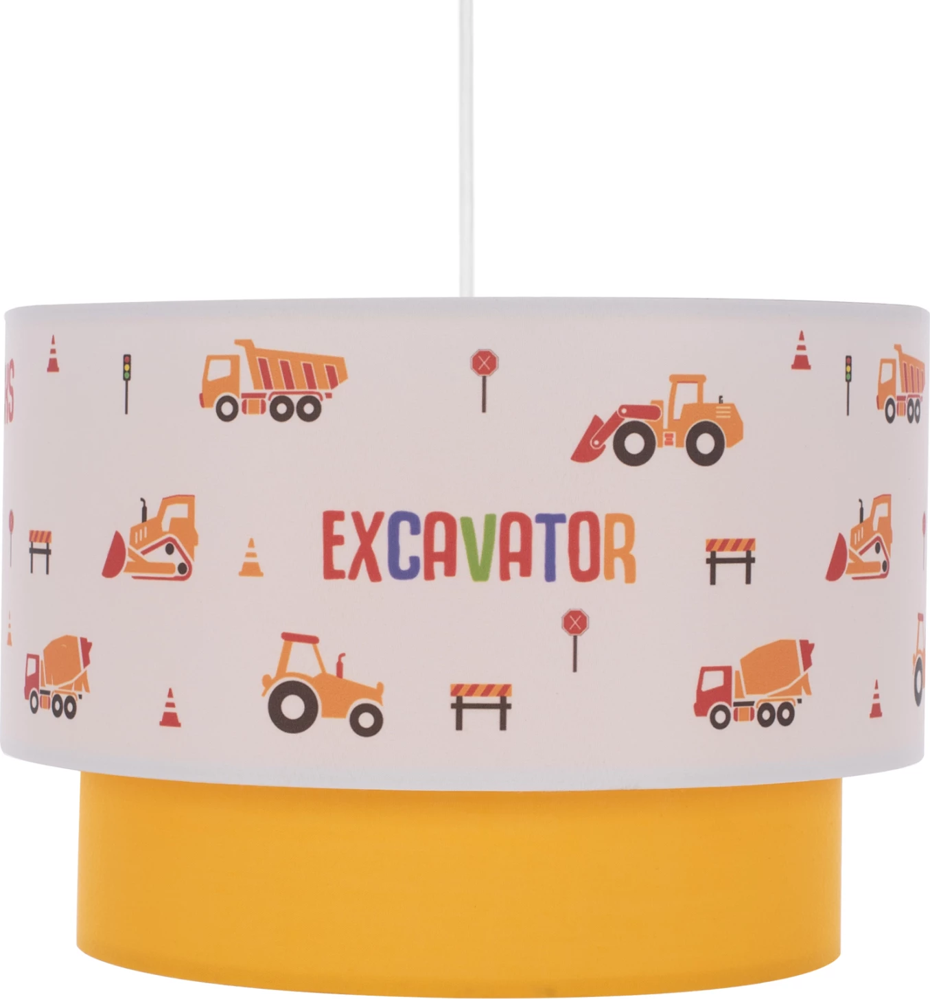 Llambë varëse për dhomë fëmijësh, FH7572.04, e bardhë/e verdhë