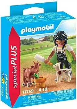 Set lodrash Playmobil Special Plus 71759, vajzë me dhi, 6 pjesë