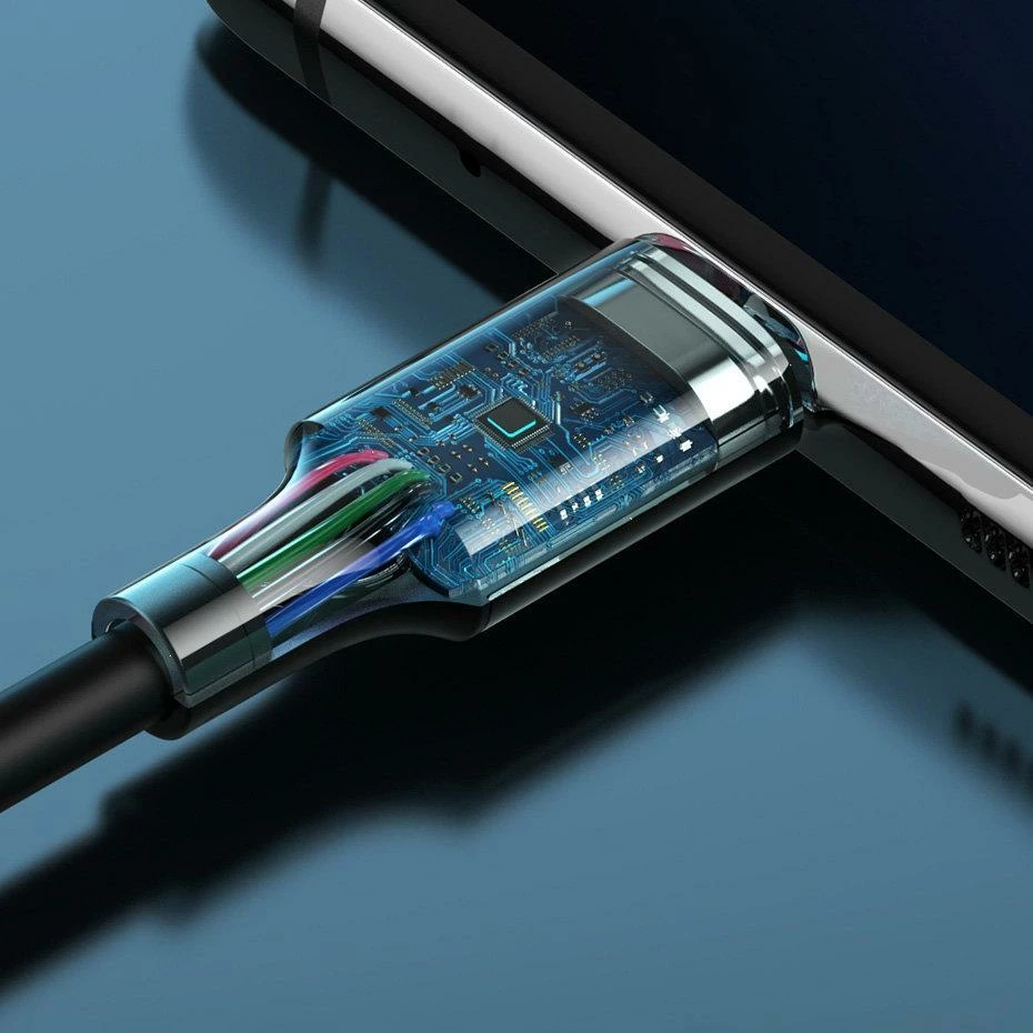 Kabllo USB-C në USB-C Ugreen US300 1 m 5A/100W PD/QC, e bardhë