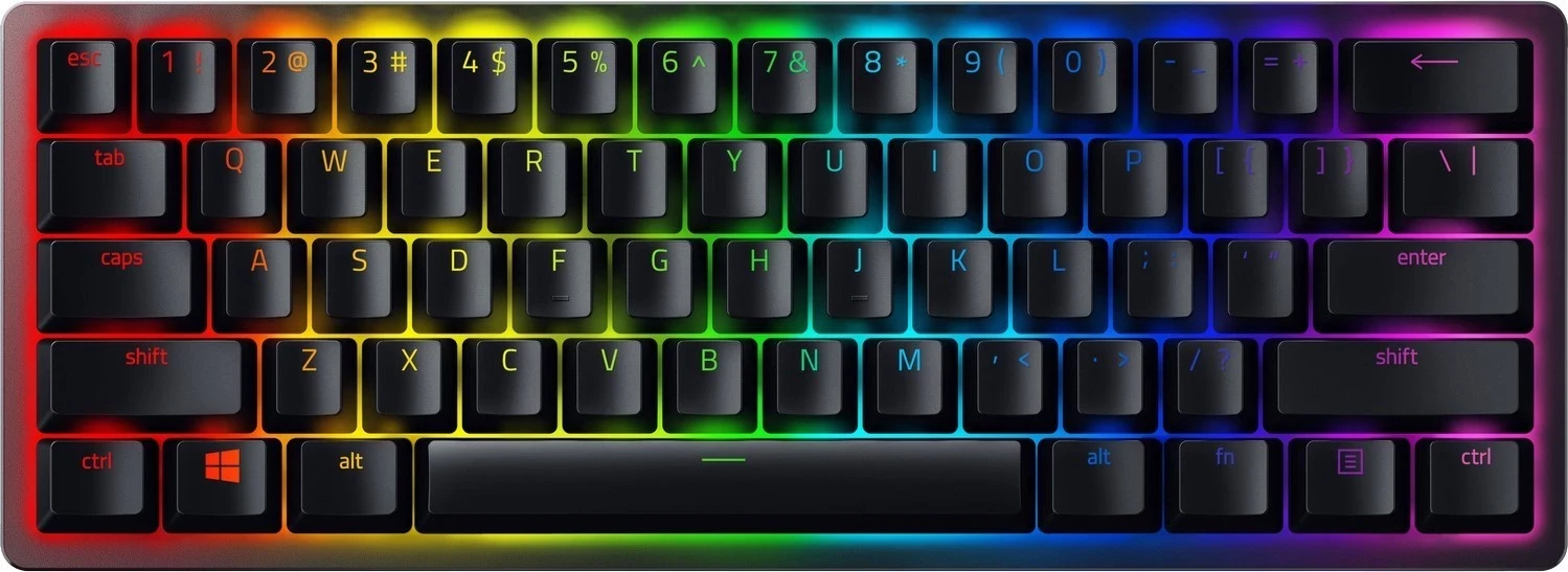 Set i tasteve Razer PBT Keycap + kabllo, 120 taste, të zeza