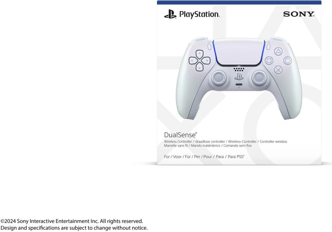 Kontrollues PS5 Sony DualSense Chroma Pearl V2 bardhë