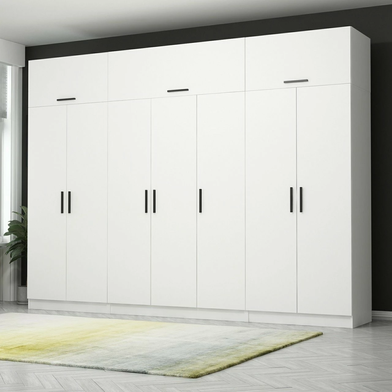 Dollap Skye Decor, i bardhë, 3933