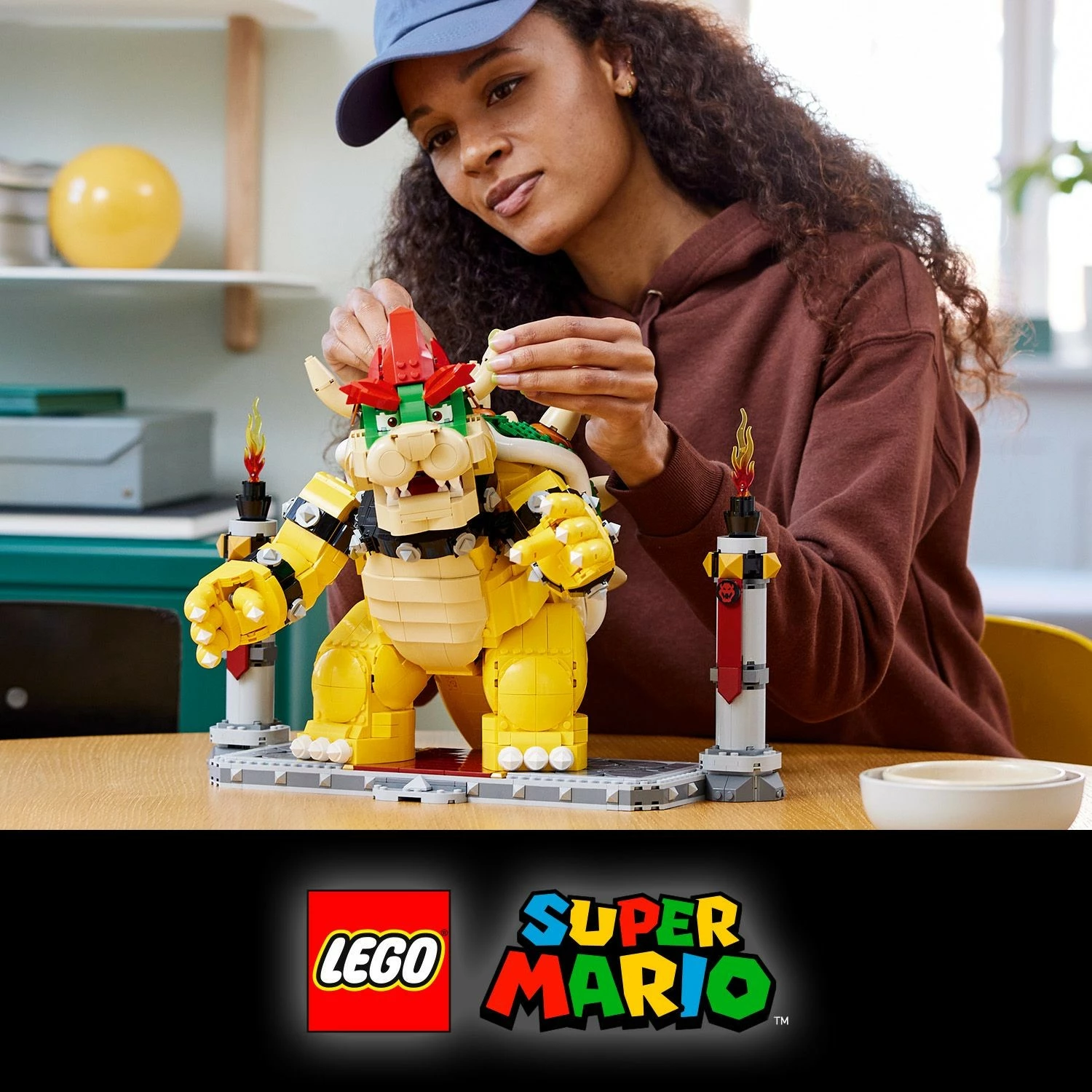 Set ndërtimi LEGO Super Mario The Mighty Bowser, 2807 copë, plastikë, shumëngjyrësh