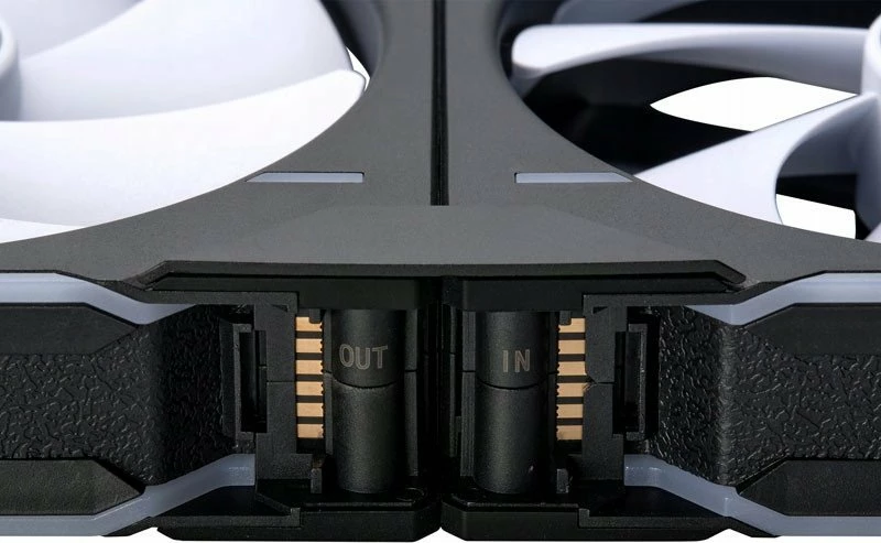 Ventilator për kasë PC Phanteks D30-140 PH-F140D30R_DRGB_PWM_BK01, 140mm, 30mm, PWM 4-pin, D-RGB, reverse airflow, 1 copë, i zi