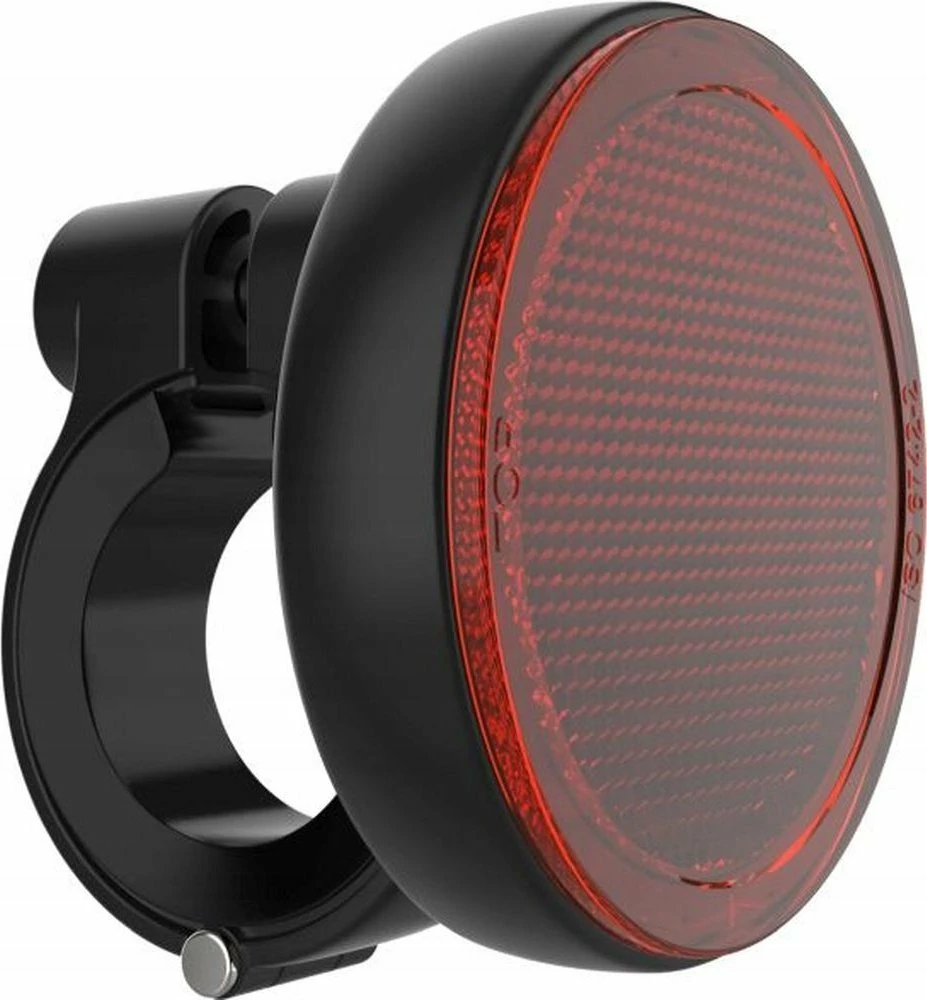 Tracker reflektor biçiklete Fixed FIXTAG-RE-BK, Apple Find My, Bluetooth 5.2, IP67, bateri CR2032, 80 dB, zi/kuqe