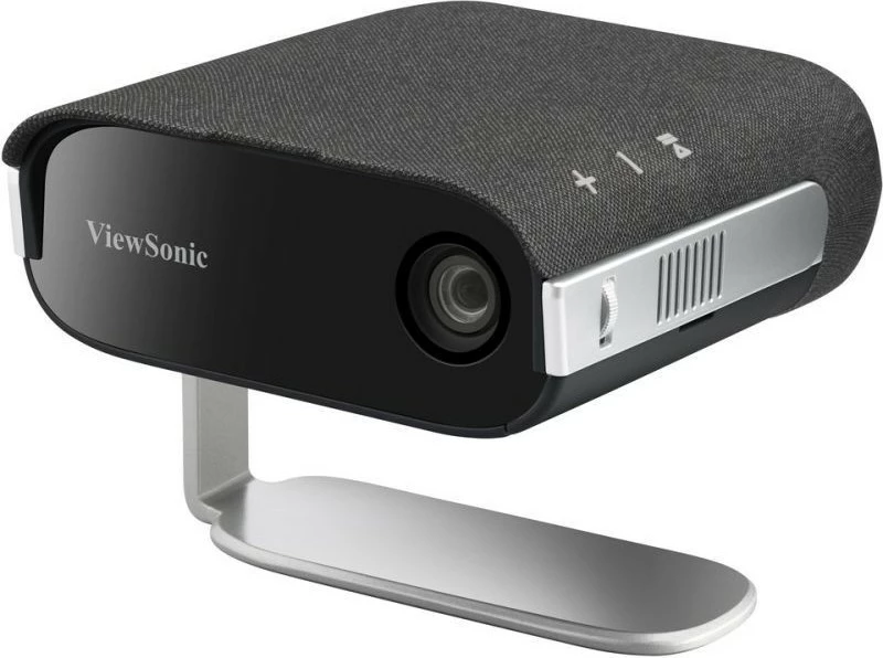 Projektor portativ Viewsonic M1XE, LED, WVGA, 16 GB, i zi dhe argjendtë