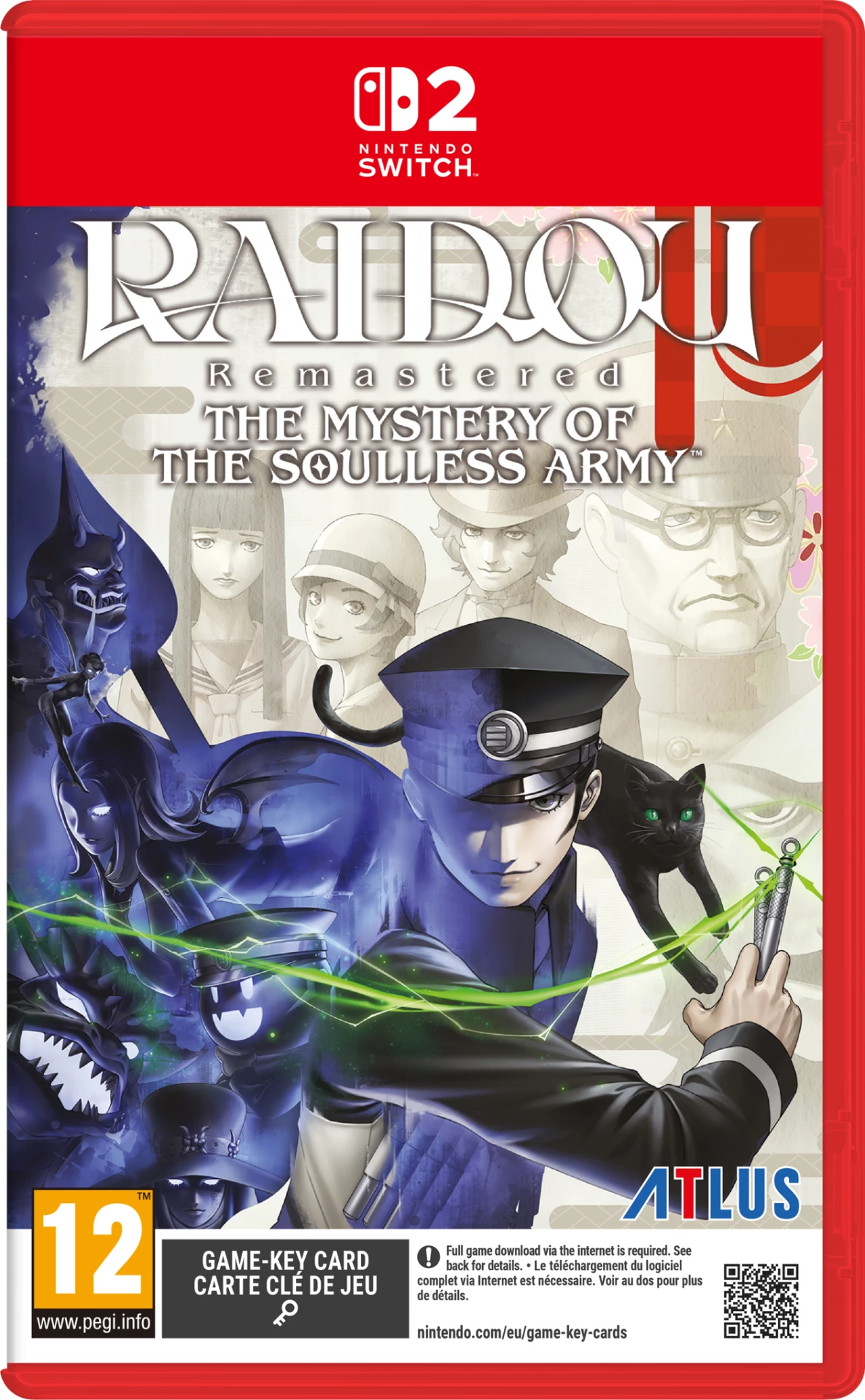 Lojë Nintendo Switch 2 SEGA RAIDOU Remastered - The Mystery of the Soulless Army, PEGI 12