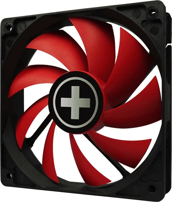 Ventilator kasë Xilence XPF120.R, 12 cm, 1300 RPM, zi/kuq