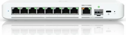 Switch Ubiquiti UniFi Flex 2.5G, 8 porte 2.5G, 1 port 10G, PoE, i bardhë