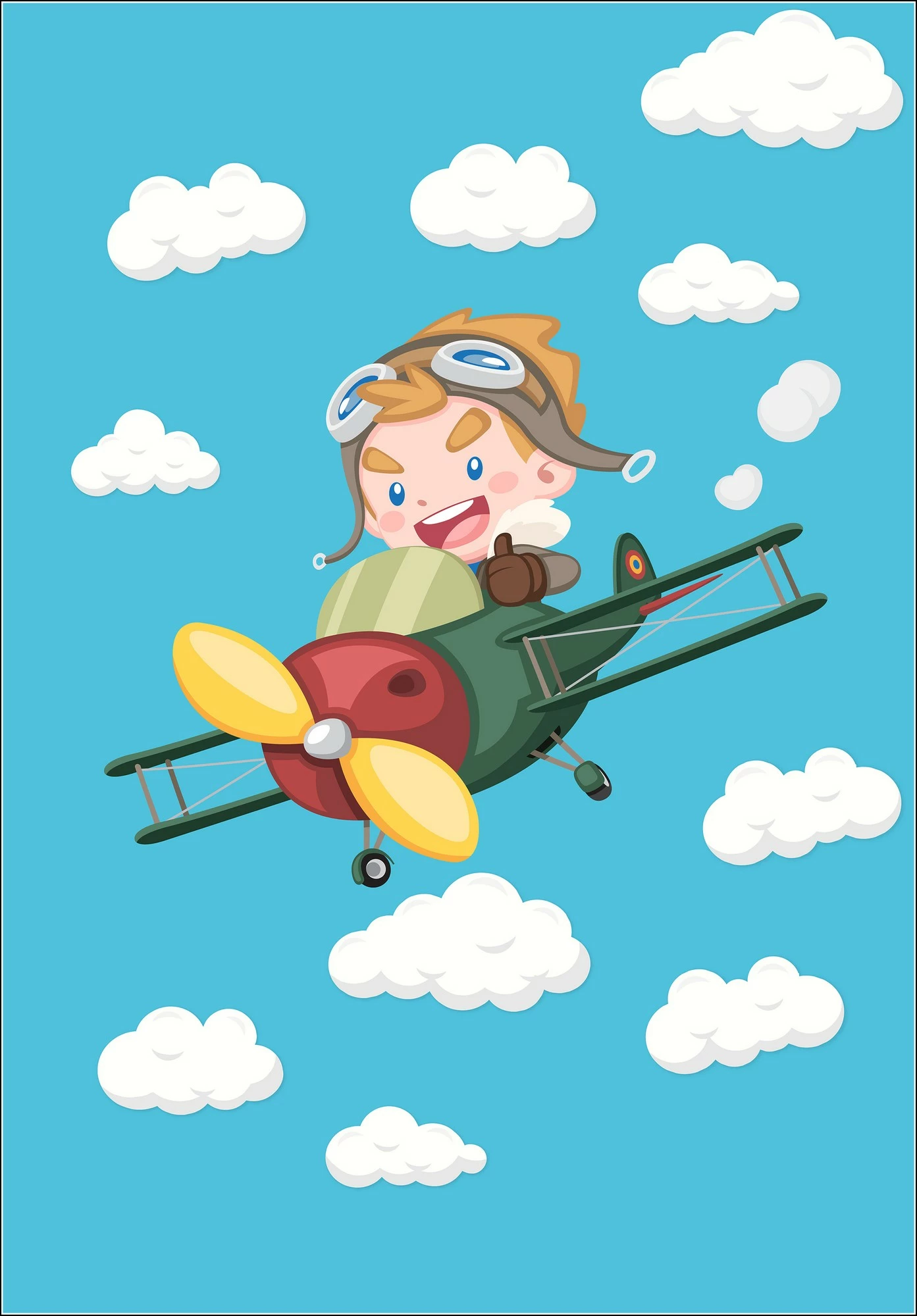 Qilim për fëmijë, shumëngjyrësh, 180x280cm, Conceptum Hypnose CT-3035