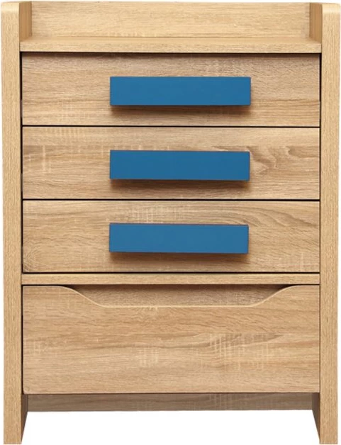 Sirtar për dhomë loje, Sonama-Blu, FH10217.02, 63x40x80 cm