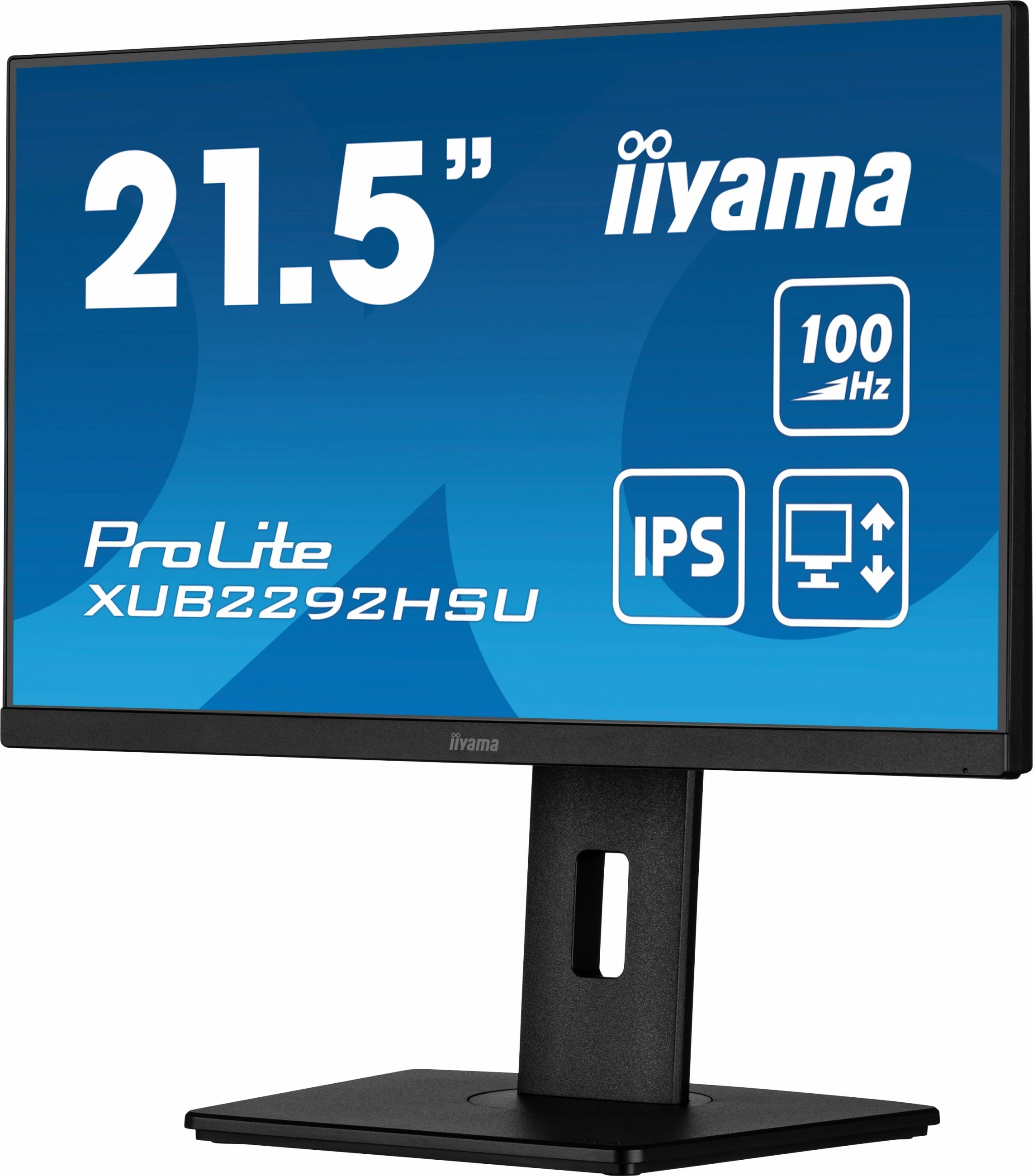 Monitor iiyama ProLite XUB2292HSU-B6, 22", Full HD, LED, i zi
