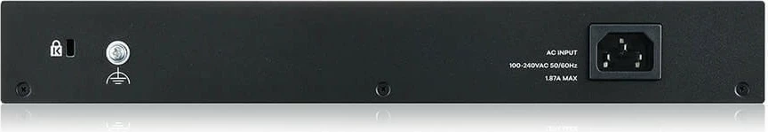 Switch i menaxhuar Zyxel GS1915-24EP, 24 porta Gigabit, 12 PoE, për rack, i zi