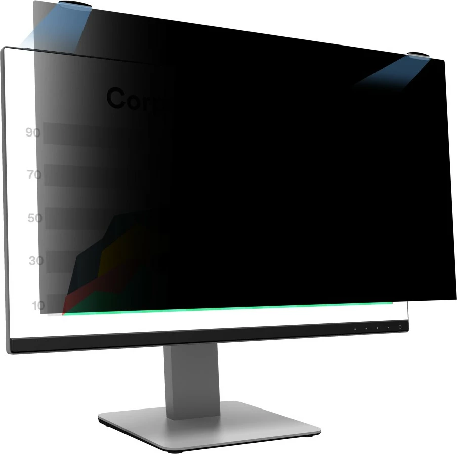Filter privatësie 3M PF240W9EM për monitor 24 inç, 16:9, magnetik, i zi