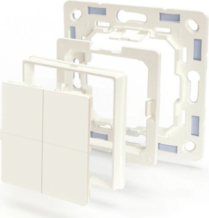 Switch Shelly BLU 4, Bluetooth, 4 Butona, Ivory