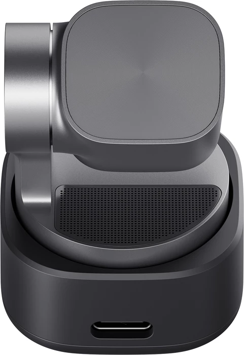 Webkamerë OBSBOT Tiny 3 4K, gimbal 2-aksësh, AI Tracking 2.0, 3 mikrofonë, USB-C, e zezë/gri (set me montim dhe kabllo)