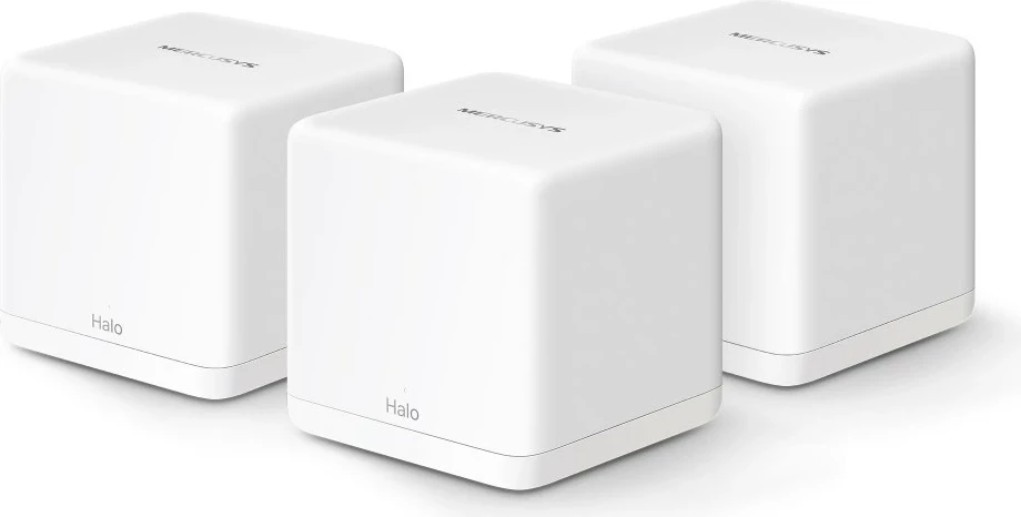 Sistem Mesh WiFi 6 Mercusys AX1500 H60X, 3-pack, Bardhë