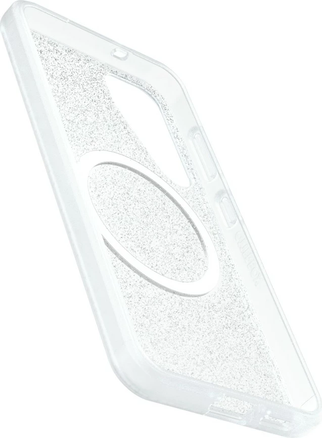Mbështjellës Samsung Otterbox React për Galaxy S25, Magnetik, i hollë, i zi, transparent