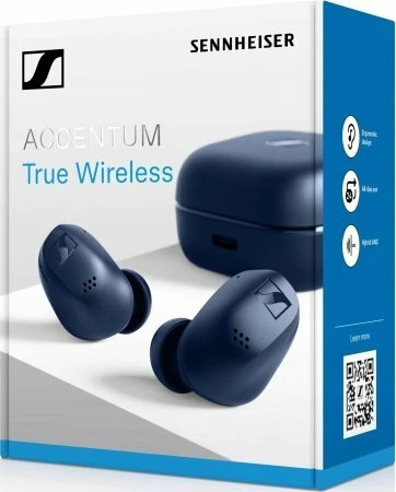 Kufje Sennheiser ACCENTUM True Wireless 700264, Bluetooth 5.3, ANC, Qi, blu