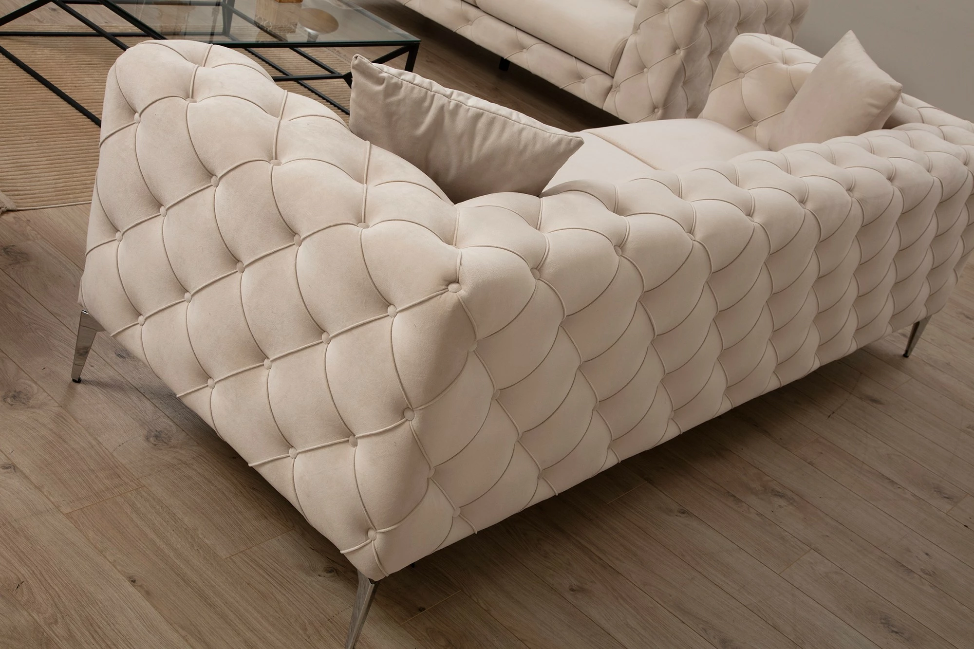 Divan dy ulës, Atelier del Sofa, Como, ecru