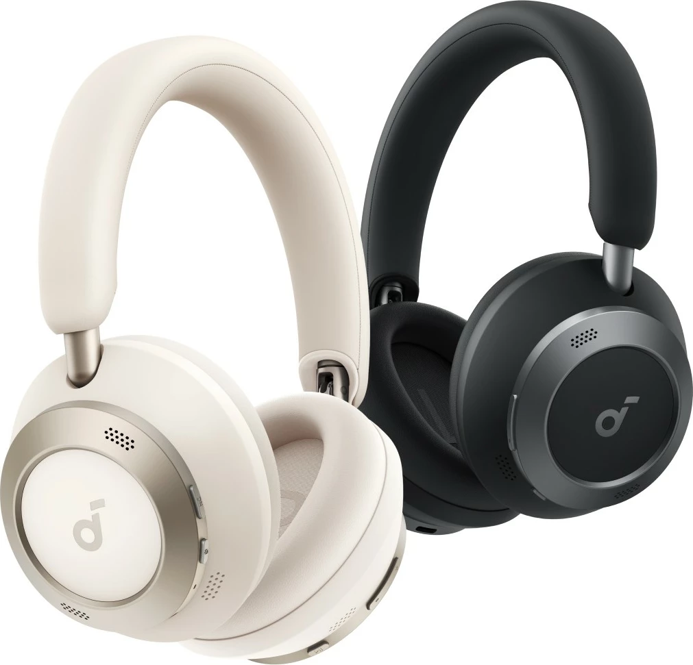 Kufje over-ear Anker Soundcore Space One PRO, Bluetooth, Mikrofon, Bardhë