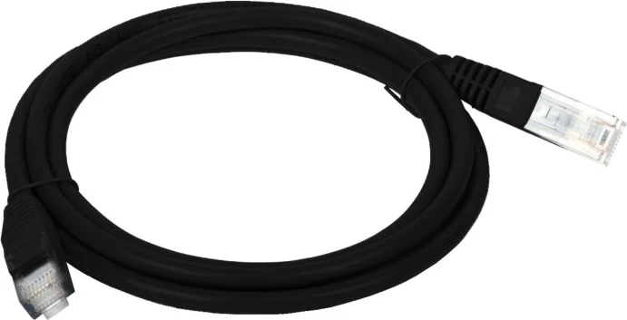 Kabllo rrjeti Alantec, Cat 5, U/UTP (UTP),  5m, e zezë