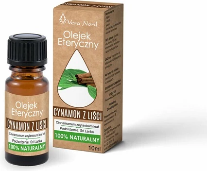 Vaj esencial Vera Nord gjethe kanelle unisex 10ml