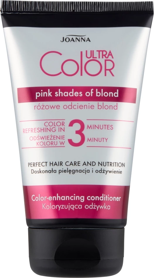 Kondicioner ngjyrues për flokë Joanna Ultra Color Pink Shades Blonde për femra 100g
