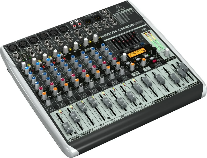 Mikser audio Behringer QX1222USB, 16 kanale