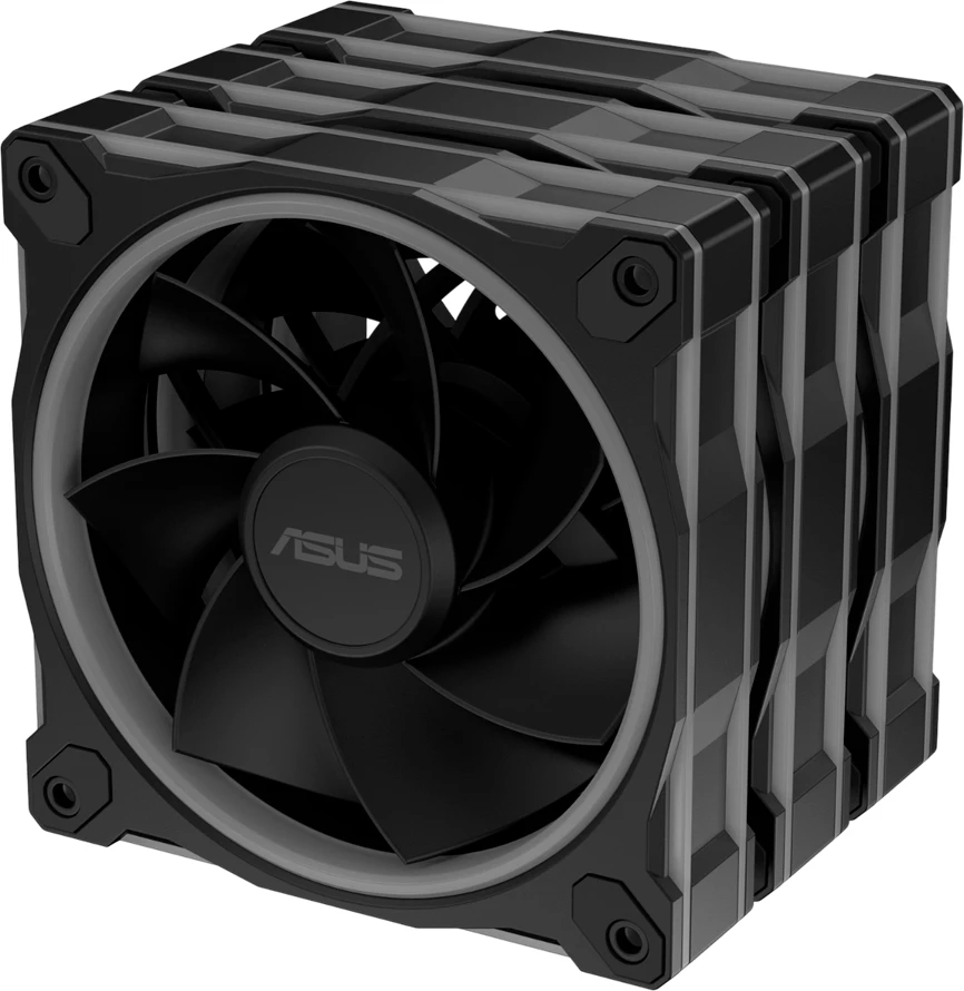 Ventilator ftohës ASUS Prime MR120 ARGB Reverse 120mm x 28mm, PWM, set 3 copë, e zezë