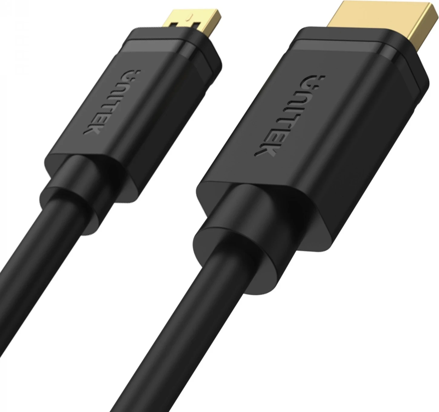 Kabllo Unitek microHDMI - HDMI 2.0m, e zezë