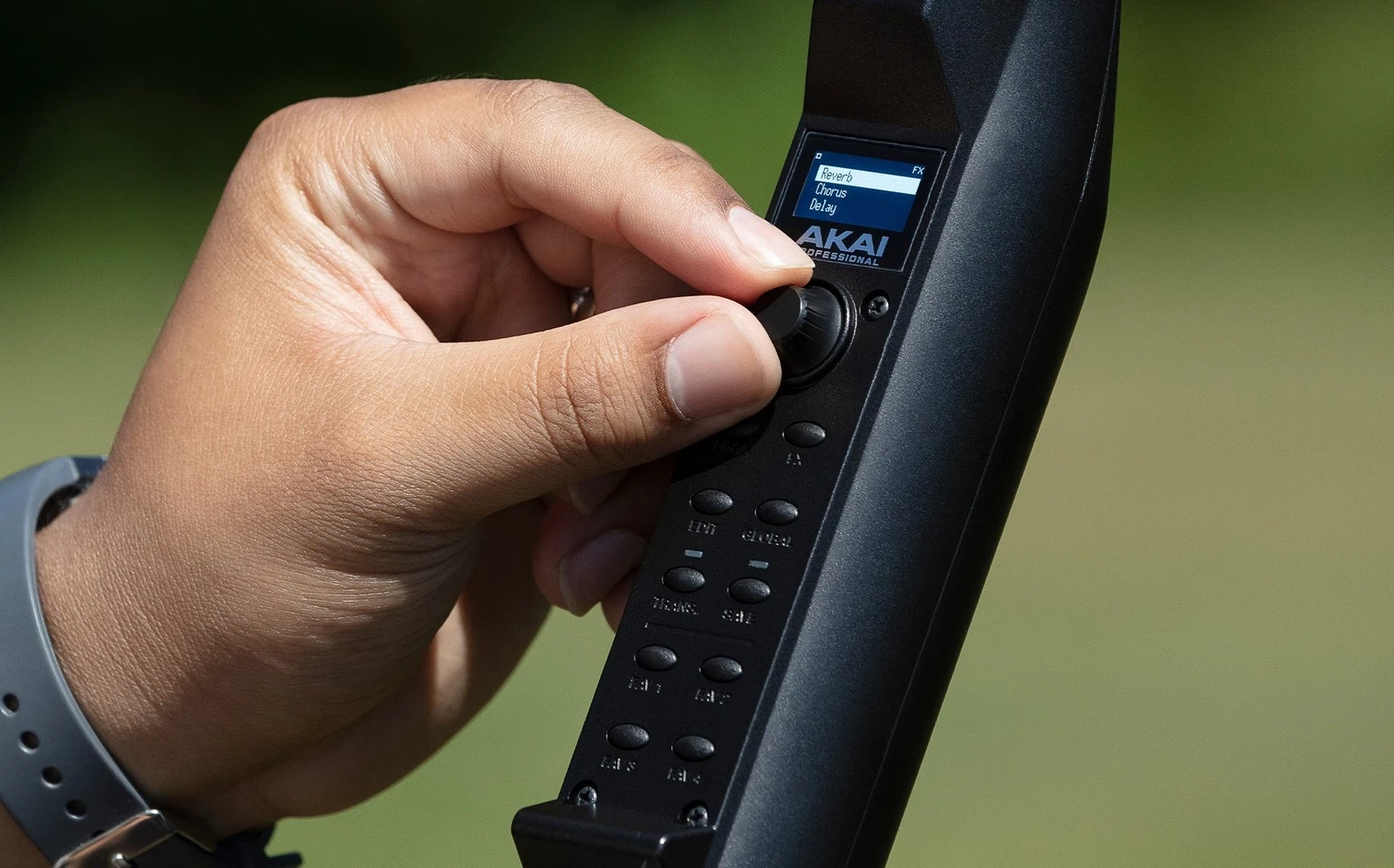 Instrument muzikor Elektronik AKAI EWI SOLO, USB MIDI, e zezë