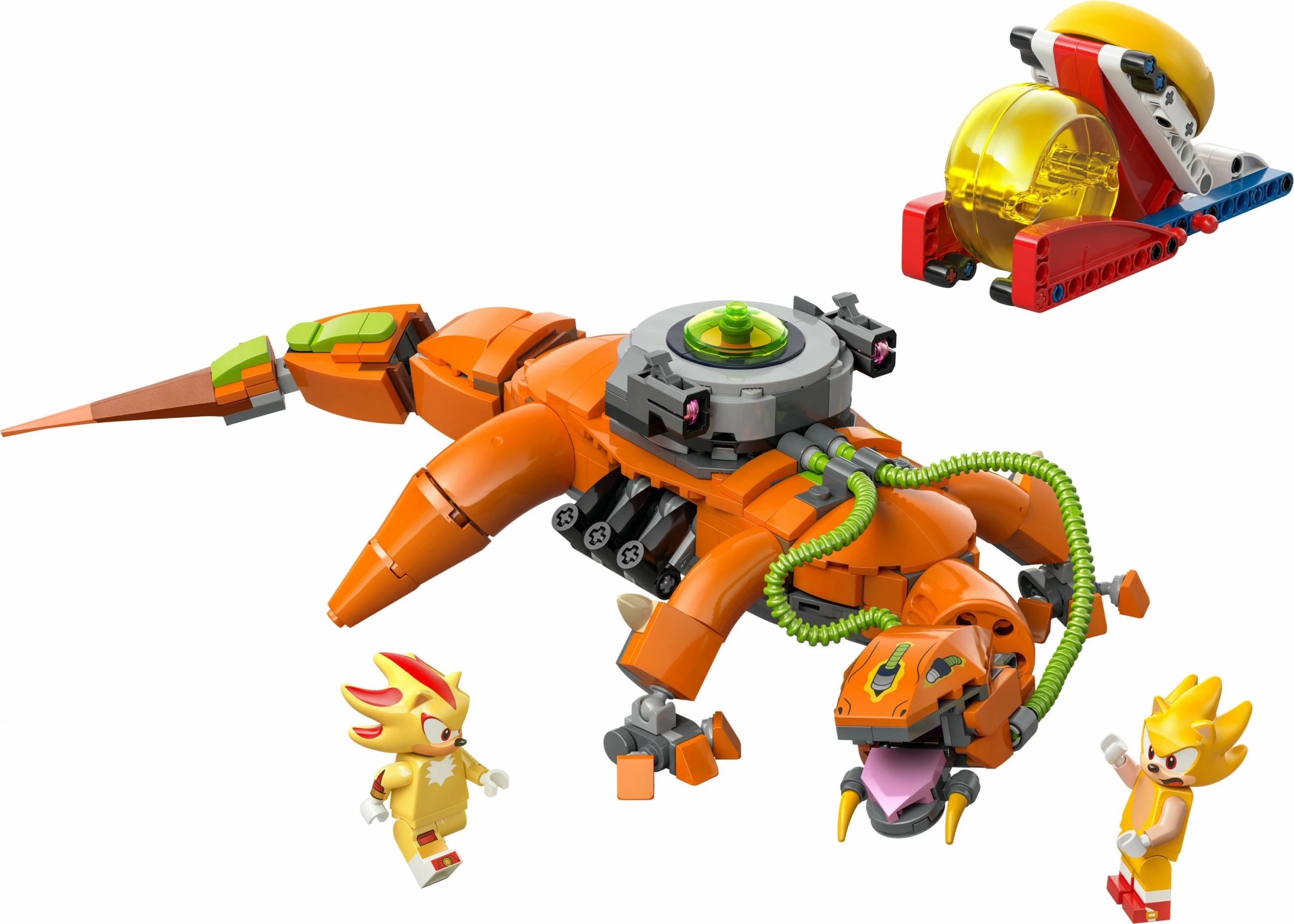 Set ndërtimi LEGO Sonic the Hedgehog 77003 Super Shadow vs. Biolizard, 419 pjesë, multikolor
