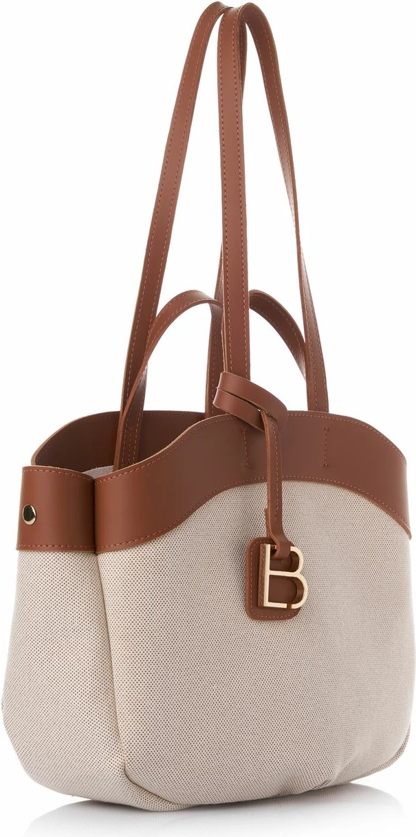 Çantë shpine Lucky Bees, Isla Mini, ngjyrë tan