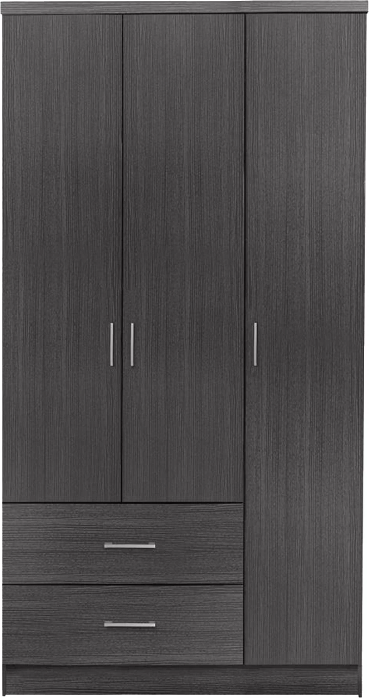 Dollap 3 dyer me 2 sirtarë FH340.01 Zebrano 89x42,5x181