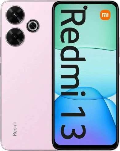 Celular Xiaomi Redmi 13, 6.79", 4G, 6 GB RAM, 128 GB, Rozë