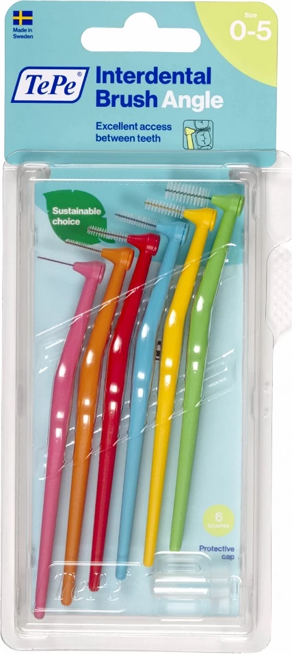 Set furça interdentale TePe Starter Mix 0.4-0.8mm, 6 copë