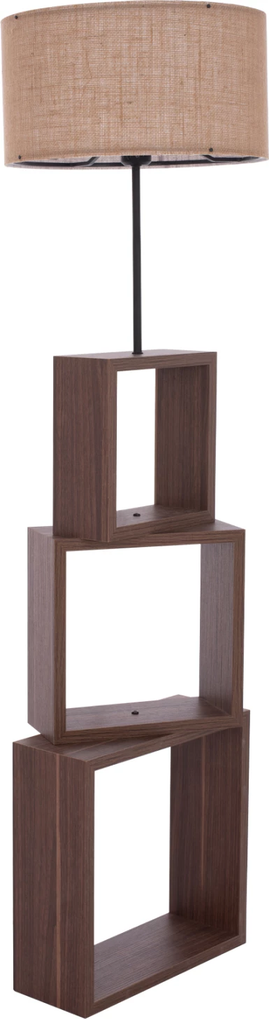 Llambë dyshemeje MDF ngjyrë arre FH7608.01 D38x140 cm