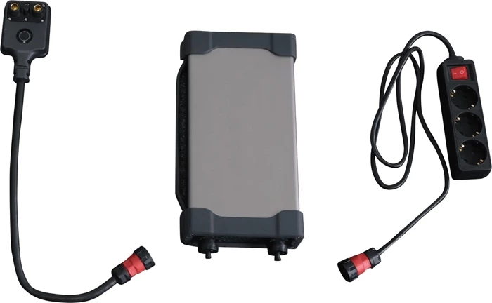 Karikues inverter Waydoo EVO24 1500W për bateri Powerflight, e zezë/gri